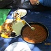 Typisches Trekking-Lunch