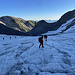 Im Aufstieg auf dem Chilchligletscher