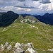 Aufstiegsweg, dahinter die Wurmwand