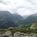 Blick nach Hospental und zum Gotthardpass
