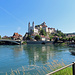 Blick zur Aarburg.