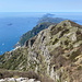 Molare/Monte San Michele - Ausblick von der westlichen Gipfelkuppe entlang der Amalfiküste.