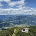 Blick ins Tal vom Gupf aus.