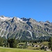 Rückblick bei der Fahrt ins Val Fex.