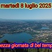 martedì 8 luglio 2025