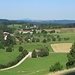 die Aussicht reicht bis zu den Lägern