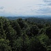 Aussicht vom Schauenberg übers hügelige Hügelland