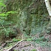 dunkle Sandsteinschlucht