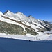 Die Gipfel der Mischabelgruppe dominieren das Gebiet