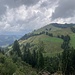 dort drüben begann unsere feuchte Wanderung