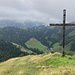 das Kreuz oberhalb Schübelsmoos