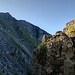Alto di Sella: che immensa parete verticale, la foto non rende giustizia.