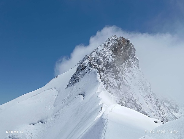 Rückkehr Richtung Nadelhorn 