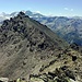 Wyssegga 3167m und Furggwanghorn 3162m