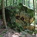 Felsen kurz vor Dobřeň