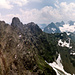 Das Fels- und Eispanorama SILVRETTA aus ungewöhnlicher Perspektive. Blickrichtung: Ost-Südost