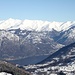 <b>Panorama sul Lago di Lugano (ramo di Porlezza) e sulle cime della Val Cavargna</b>.