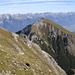 Nockspitze, dahinter das Karwendel mit seinen vielen Gipfeln
