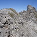 Bilder von der Überschreitung der Großen Ochsenwand im Sommer 2007; Blick zur Kleinen Ochsenwand und rechts der von hier eindrucksvoll wirkende Steingrubenkogel