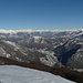 Panorama dal Monte Ferraro in direzione del Sopraceneri