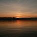 Sonnenuntergang am Zürichsee, aufgenommen in Stäfa
