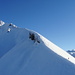 Einsamer Skitourengänger auf dem Haldigrat: [u Berglurch] im Aufstieg