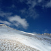 Viel Himmel und abgeblasene Hänge zum Schafberg – geht momentan noch ohne Ski