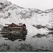 Cabana Balea_lac - reflexie pe lacul Balea