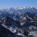 Zweite Piz Grialetsch Tour vom 5./6.9.2025:<br /><br />Gipfelpanorama zur Beninagruppe wie es schöner nicht sein Kann: Piz Cambrena (3606m), Piz Palü (3899m), Piz Zupò (3996m), Piz Bernina (4048,6m) und Piz Roseg (3937m). Vorn ist der Piz Griatschouls (2972,4m).
