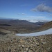 Blick zum Hofsjökull, einen der großen Gletschervulkane Island.