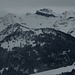 Aussicht vom Furggelenstock (1656,4m) zum Twäriberg (2117m), Druesberg (2281,8m) und Forstberg (2215m).<br /><br />Vor dem Twäriberg ist der Roggenstock (1777,8m), mein nächstes Skitourenziel.