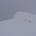 Cornici di neve sul versante di Santa C. V. 