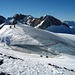 der abgeblasene Gletscher beim Chammlijoch