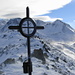 Am Gipfelkreuz auf dem Wyssgrat: Der Grat zum Simelihorn sieht wenig einladend aus