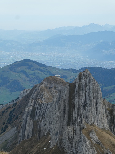 Blick Voraus, Schäfler und Altenalptürm