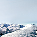 Blick vom Fluchtkogel (3500m) über Hintereisspitzen zu Similaun u. Fineilspitze