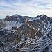 Blick zum Hauptgipfel der Soierngruppe. 
