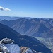 Chiavenna 2700m weiter unten geniesst wohl angenehmere Temperaturen