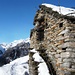 Alter Stall am Aufstieg zum Rifugio Alpe Costa