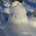 Kleiner Baum im Schnee