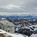 Blick in die Allgäuer Alpen - dank Föhn herrschte gute Fernsicht