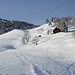 offene Hänge ob Skihütte Lanaberg II