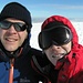 Johan and me on the summit!