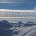 Blick vom Wannengrat: Tinzenhorn mit schönem Vorder- und Hintergrund ;-)<br />Links noch der Piz Ela und rechts der Piz Mitgel!