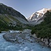Der Gletscherbach des Zinalgletschers, hinten der [peak1227 Grand Cornier 3962m]