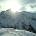 Sonnenaufgang hinter dem Laufbodenhorn, leider zu spät...