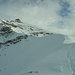 auf dem Grat, der Schlussaufstieg zum Laufbodenhorn