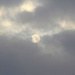 Und nochmals zeigte sich zwischen Diepflingen und Thürnen die vom Mond leicht verfinsterte Sonne in einer Wolkenlücke.