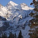 Blüemlisalphorn und Oeschinenhorn