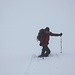 <b>Raggiunta la Croce del Bosc (2305 m), con una temperatura di -8°C e la visibilità sempre più limitata, decidiamo di rinunciare al Pizzo di Cadrèigh</b>.
